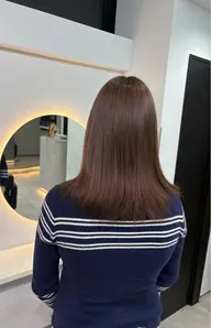 ブリーチ有りリタッチ＋オンカラー💚