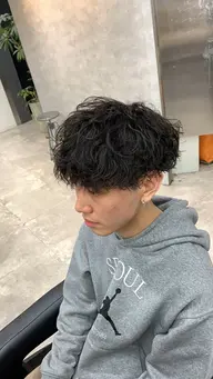 🇰🇷韓国風スタイル🇰🇷 メンズカット✖️シャドウパーマ