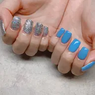 🌷(自店オフ込み)🌷　ジェルネイル　　　　　　　🌿ワンカラー・ラメグラデーション