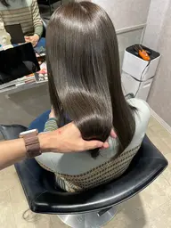 【フルコース】髪質改善美革縮毛矯正＋カラー＋カット＋トリートメント