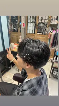 【黒髪でも垢抜ける】メンズマッシュ