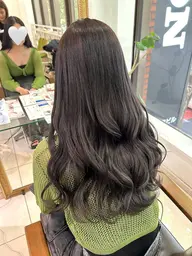 整えカット➕ブリーチなしカラー➕髪質改善トリートメント🫧