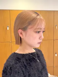 「ハイトーンカラーでお迷いの方⭕️」似合わせカット＋ケアブリーチ+カラー