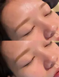 リピーター様専用‼️美眉スタイリング🍒🍎(wax、間引き、メイク込み)