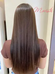 透明感抜群イルミナカラー+似合わせカット+炭酸泉