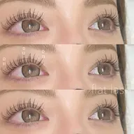 韓国風束感仕上げ🩵コーティング付フラットラッシュ付け放題🩵オフ込