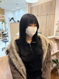 🎀小顔見え🎀　前髪+顔まわりカット