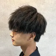 🔥就活にも◎🔥暗染めワンカラーモデル　　メンズカラーモデル