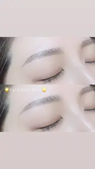 【🕰しっかりコース】アイブロウワックス😎✨《簡単な骨格診断・間引き・カット・メイクレクチャー》