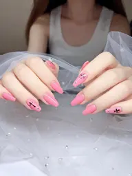 スカルプ4本アート