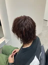 《Jr.スタイリスト限定価格✨️》メンズカット＋パーマ(波巻き、ツイスパはNG)