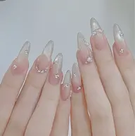 【チップ長さだし】ワンホンネイル　10本パーツ付け放題