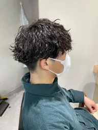 【men's圧倒的人気No.1】カット+波巻きパーマ/ツイストスパイラル/メンズパーマ