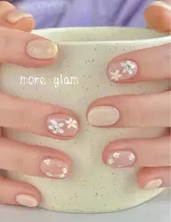 【練習モデル】《持ち込みデザイン》シンプルアート&パーツつけ放題