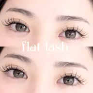 《 ご新規様限定 》ミニモ限定価格　　　　　　　　★ フラットラッシュ 120本 ★ オフなし　　　　📌束感仕上げ