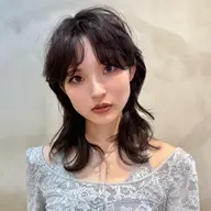 似合わせフルメイク＋巻き髪