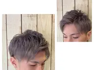 ♦︎【メンズ限定】メンズカット &  ブリーチ& THROWカラー &ハホニコTr
