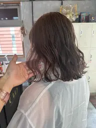 【⚠️ミニモ限定⚠️】カット&最高級🥹ケアブリーチ＋イルミナカラー&髪質再生5stepうる艶ケアトリートメント🩵