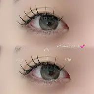 ご新規様限定🎀【高持続LEDマツエク】フラットラッシュ120本＋コーティング付🎶オフ可能