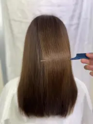 👑人気No.1👑濃密♪髪質改善カラー＋カット　￥8900