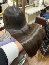 カット+白髪ぼかしカラー【Google口コミ、SNSシェア必須】