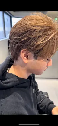 【メンズ】 メンズカット＋ダブルカラー