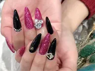 【スカルプ】クリアスカルプ10本★4本ストーン乗せ放題♪