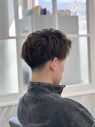 【束間キマる】メンズカット＋シャンプー