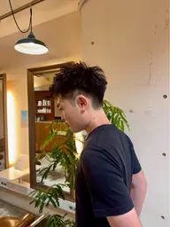 【眉毛カットプレゼント🎁】メンズカット💫カット+シャンプー+スタイリング