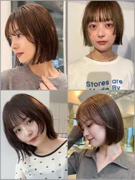 【謝礼あり‼️】ボブ系スタイル　カットさせてください✨