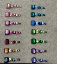 💚《フットネイル👣》ワンカラー / ラメグラ / フレンチ / シンプルデザイン💚