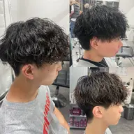 👾パサつきが気になる方へ👾絶対に失敗したくない方必見🔥 メンズカット➕似合わせパーマ➕髪質改善トリートメント