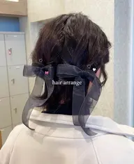 【🎀ヘアセット🎀】 ハーフアップ