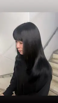 🫧ポイント縮毛矯正(前髪)＋髪質改善トリートメント＋前髪カット✂️