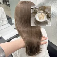 透明感カラー+トリートメント