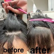 前髪がどうしても割れてしまう方の改善パーマ　アンモリパマ　前髪カット付き💇‍♀️