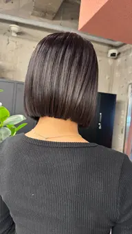 【ボブカット 練習モデル】カット+ブロー