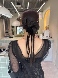 結婚式お呼ばれヘアアレンジ/ヘアセット🩰