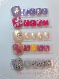 定額フットコース💅　オフありの方は＋500円