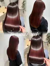 🍁🤎暖色カラー+トリートメント🤎🍁