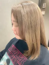 🎨Li'aでブリーチした方限定✨《1ヶ月以内》色のせカラー + 色抜け防止被膜トリートメント付き 🌈