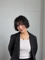 カット+パーマ+選べるトリートメント