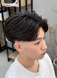 メンズカット✂️＋パーマ⚡️