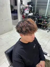 【似合わせカット】メンズカット+パーマ