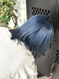 【ピンク・ブルー・ラベンダー】ブリーチ+カラー