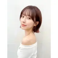 ブリーチ1回＋フルカラー＋顔まわりカット