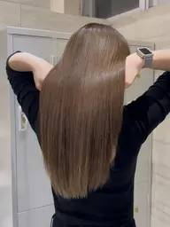 【カットなし】ケアカラー+TOKIO超音波TR🫧