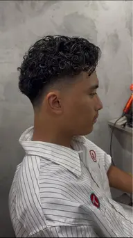 メンズカットパーマ