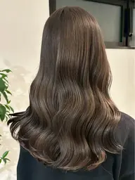 明るめブラウンカラー✨ワンカラー＋トリートメント