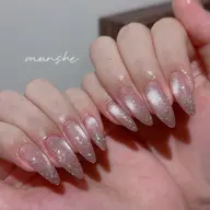 【hand】マグネット✖️ラメグラデーションネイル10本💕
